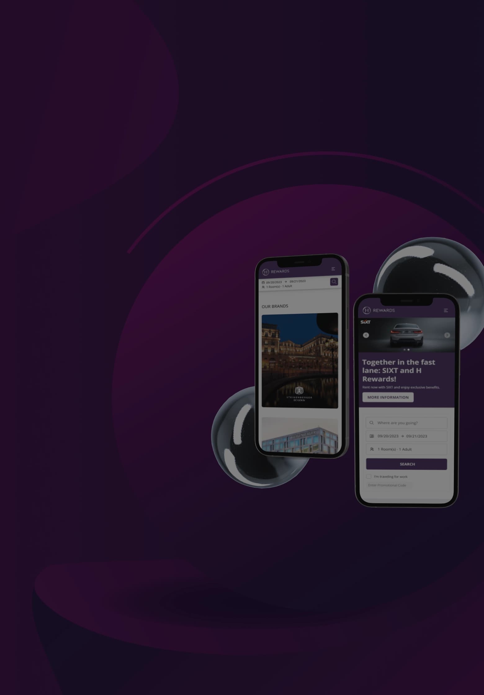 Hotel app mobile